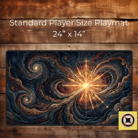 Dusty Stellar Bloom Desk Mat, photograph 3