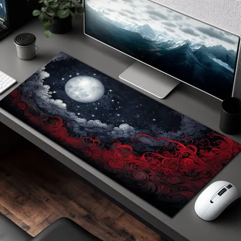 Lunar Landscape Desk Mat, photograph 2