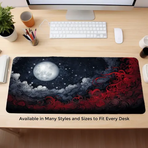 Lunar Landscape Desk Mat, photograph 3