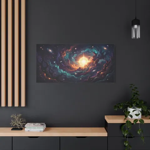 Cosmic Nebula Canvas Print, photograph 2
