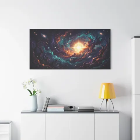 Cosmic Nebula Canvas Print, photograph 3