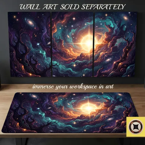Nebula and Starburst Desk Mat, photograph 2