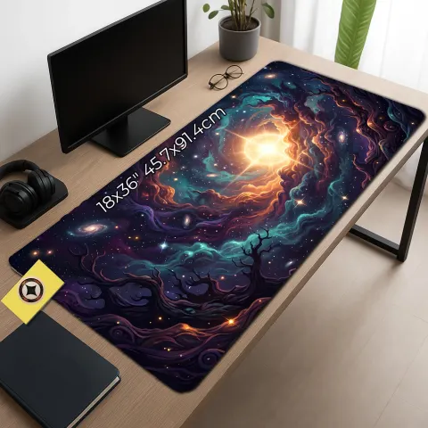 Nebula and Starburst Desk Mat, photograph 3