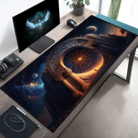 Cosmic Babylon Desk Mat