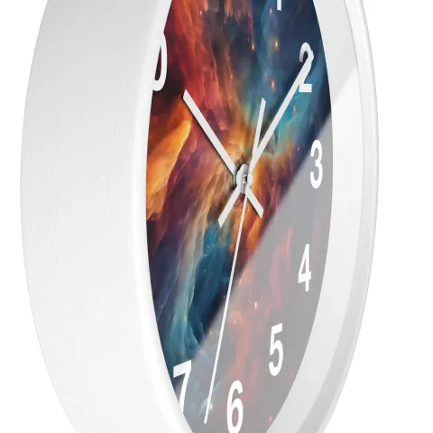 Deep Space Nebula Wall Clock, photograph 3