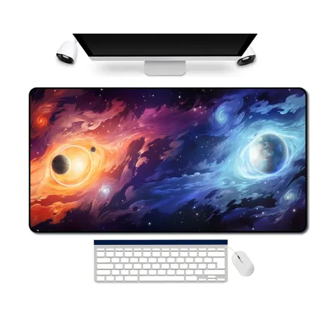 Pastel Space Desk Mat, photograph 3