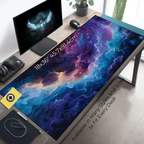 Dazzling Cosmic Wisps Playmat