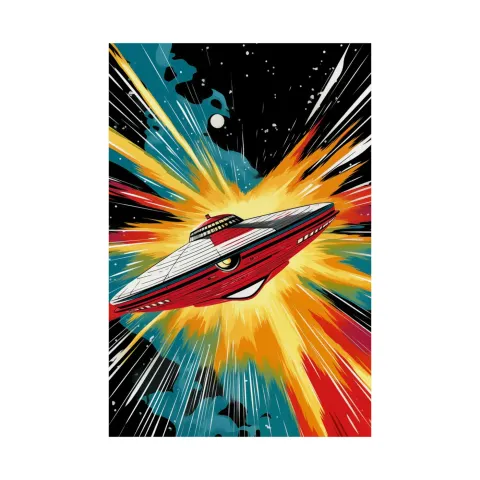 Flying Saucer Poster, photograph 2
