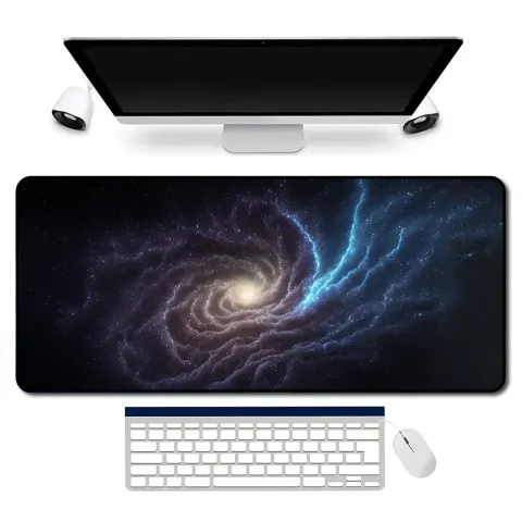 Deep Space Blue Desk Mat