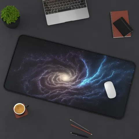Deep Space Blue Desk Mat, photograph 2