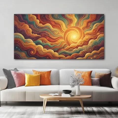 Solar Winds Canvas Print