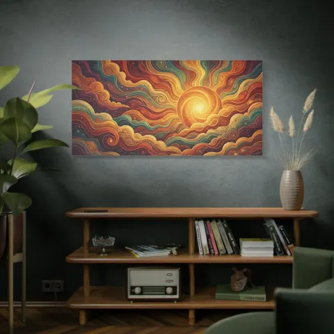 Solar Winds Canvas Print, photograph 2