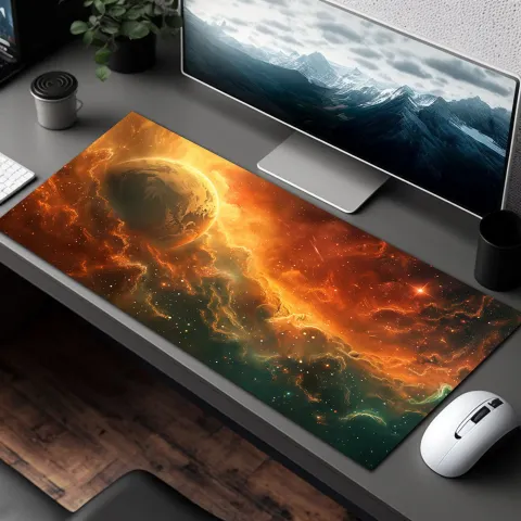 Rogue Planet Desk Mat, photograph 2