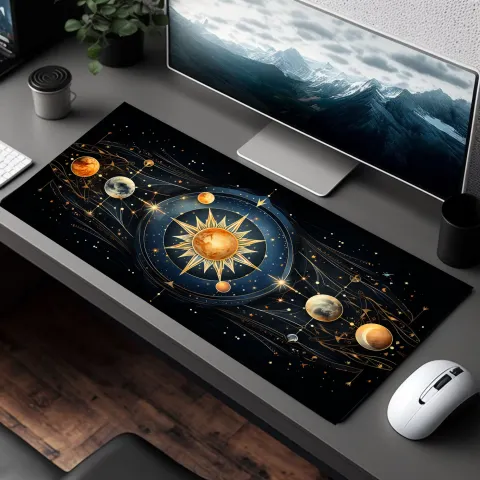 Abstract Astrology Desk Mat, photograph 2