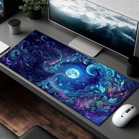 Enchanted Moon Desk Mat, photograph 3