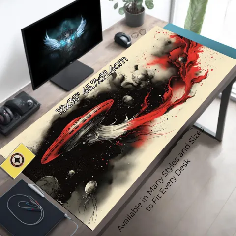 Fantasy UFO Playmat, photograph 2