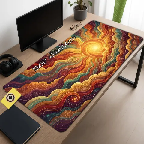 Solar Winds Mouse Pad, photograph 2