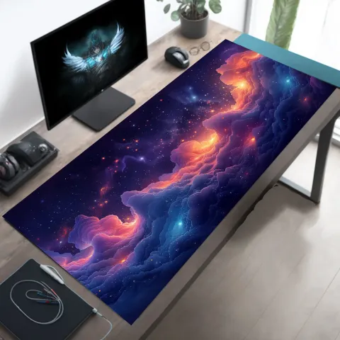 Star Forming Nebula Playmat, photograph 2
