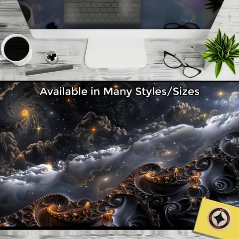 Cosmic Structures Desk Mat, photograph 2
